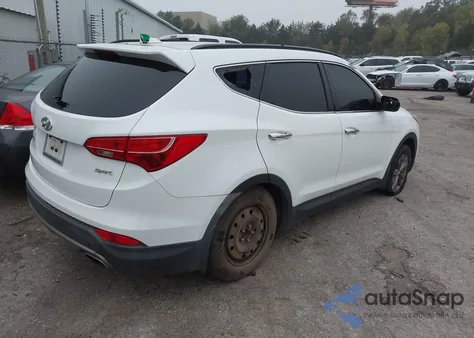 2013 Hyundai Santa Fe Sport from USA, damaged, VIN 5XYZU3LBXDG016698